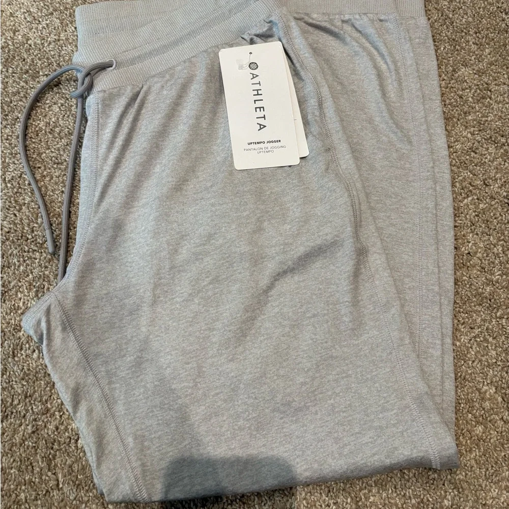 Athleta Uptempo Jogger in Light Gray - Picture 1 of 5